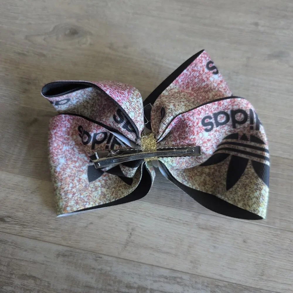 Adidas Girls Hair Bow – 6” x 4”